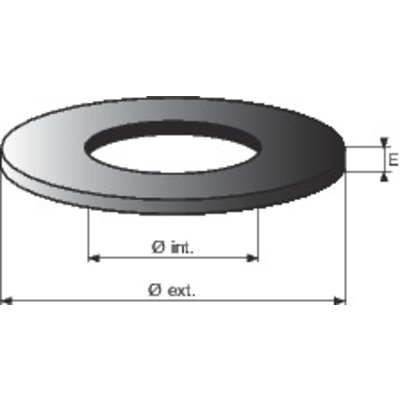 Joint de soupape - DEME - 70 x 40 x 6 mm