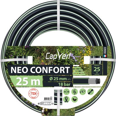 Tuyau d'arrosage - Néo Confort - Capvert - Ø 25 mm - L. 25 m