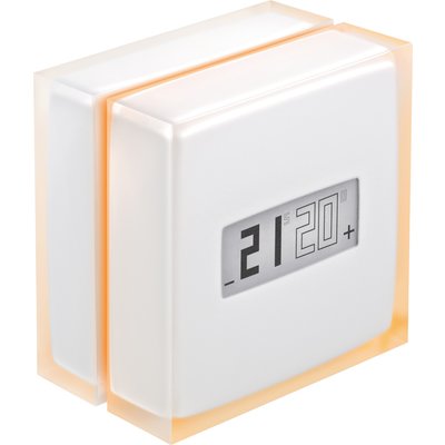 Thermostat intelligent Netatmo Legrand - Connectable - Pour connecter chaudières et pompes à chaleur
