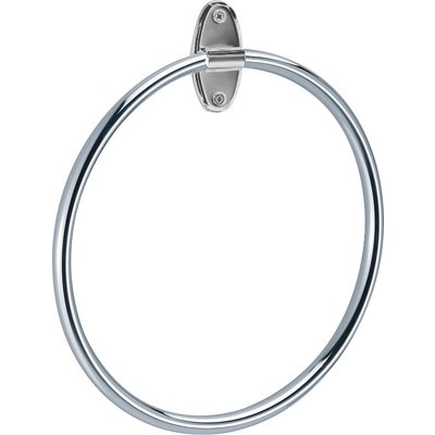 Porte-serviette - anneau acier chromé - Ø 220 mm - Pellet ASC