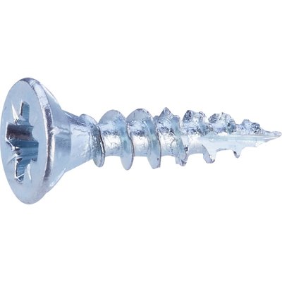 Vis agglo - Fixpro - Tête fraisée - PZ - Acier zingué - 3,5 x 16 mm - Boîte de 500