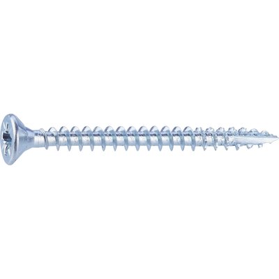 Vis agglo - Fixpro - Tête fraisée - PZ - Acier zingué - 4 x 45 mm - Boîte de 500