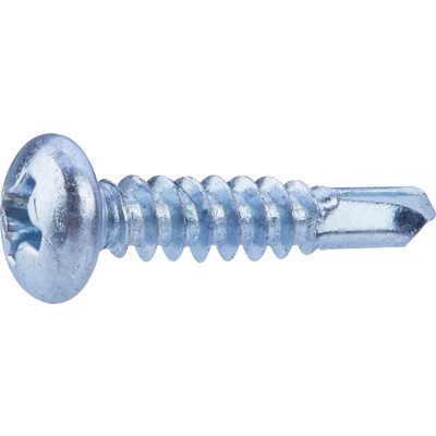 Vis tôle - Fixpro - Autoperceuse - Tête ronde - PH - Acier zingué - Acier zingué - 4,2 x 19 mm - Boîte de 300