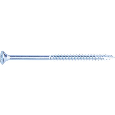 Vis agglo - Fixpro - Tête fraisée - PZ - Acier zingué - 4 x 70/42 mm - Boîte de 250