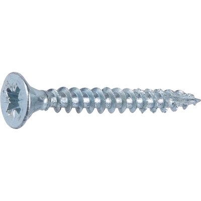Vis agglo - Fixpro - Tête fraisée - PZ - Acier zingué - 4,5 x 35 mm - Boîte de 500