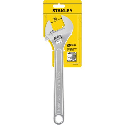 Clé à molette en métal Stanley - 300 mm
