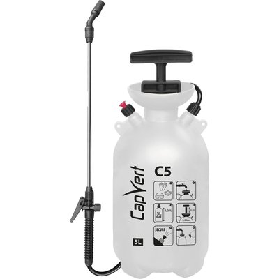 Pulvérisateur - C5 - Capvert - A pression préalable - 5 litres - Joint NBR
