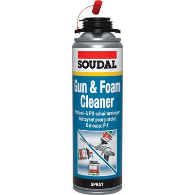 Nettoyant mousse pour pistolet - Gun & Foam Cleaner - Soudal - 500 ml