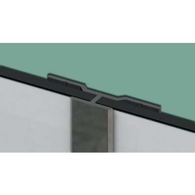 Profilé en H - KINEDO - Pour montage de 2 panneaux en alignement - Argent Brillant
