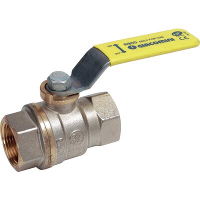 Vanne gaz à boisseau sphérique - GIACOMINI - Passage intégral - 1/2"
