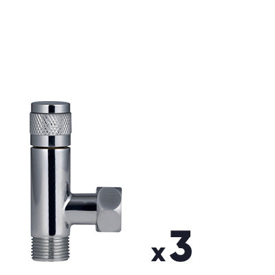 Robinet d'arrêt - Riquier - Lot de 3