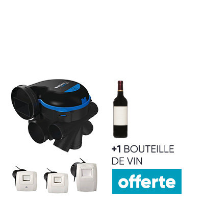 Lot de 1 kit VMC hygro-réglable EasyHOME®+ 1 bouteille de vin OFFERTE
