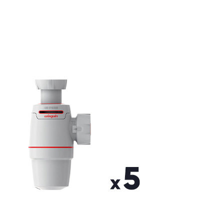 Siphon lavabo NEO AIR Ø32 - Wirquin - Lot de 5