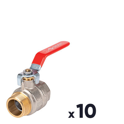 Vanne à boisseau sphérique - SIDER - PN40/DN25 - MF 1" - Lot de 10