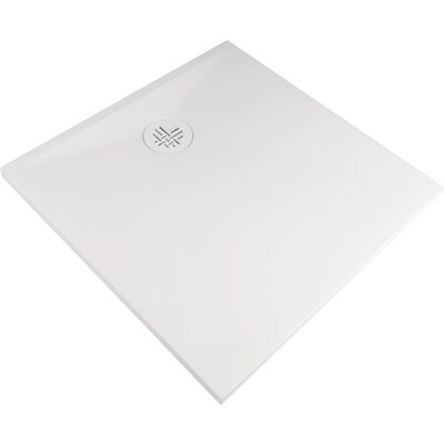 Receveur de douche - Kinesurf Nova - KINEDO - Blanc mat - 80 x 80 cm