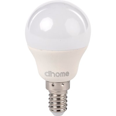 Ampoule LED sphérique - Dhome - E14 - 4,5 W - 470 lm - 4000 K