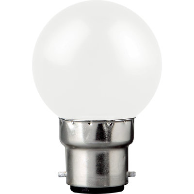 Ampoule LED sphérique - Dhome - B22 - 0,3 W - RGB