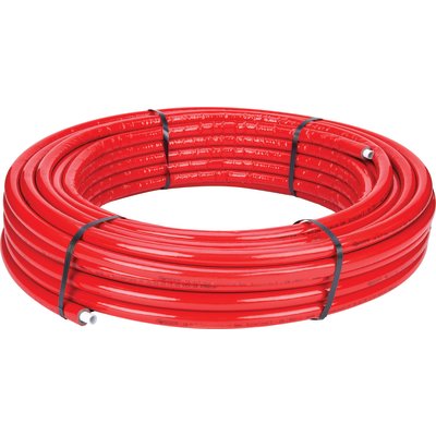 Tube multicouche - SIDER - Gaine isolé - 50M - Rouge - Ø16mm