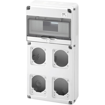 Coffret électrique - Série 68 Q-DIN - GEWISS -  2 IEC 16 A+2 IEC 16/32 A