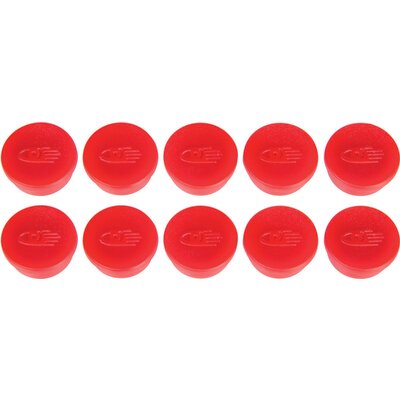 Aimants de tableau blanc - Edding - Rouge