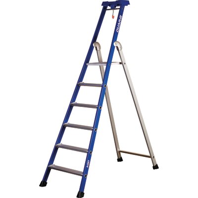 Escabeau - DUARIB - MP - Aluminium laqué - 6 Marches