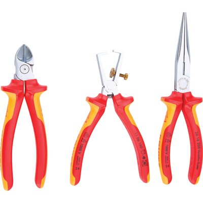 Lot de 3 pinces - KNIPEX - 1000 V VDE