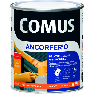 Peinture antirouille - Ancorfer - Comus - Jaune