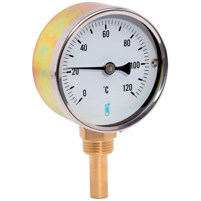 Thermomètre radial Distrilabo - Diamètre 63 mm - Longueur 40 mm