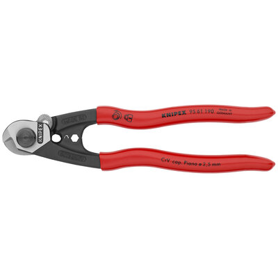 Pince coupe-câbles - KNIPEX - 190 x 60 x 20 mm