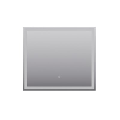 Miroir LED - 800 x 700 mm - Avec anti-buée