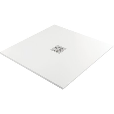 Receveur de douche - Naxos - Odyssea - Extra-plat - Blanc - L. 80 cm - l. 80 cm