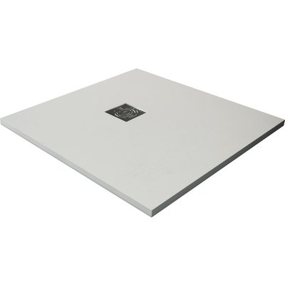 Receveur de douche - Naxos - Odyssea - Extra-plat - Blanc - L. 90 cm - l. 90 cm - ép 2.5cm