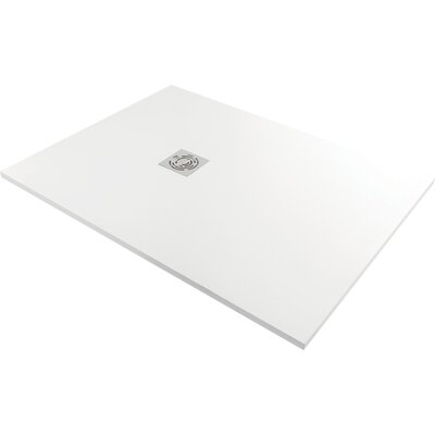 Receveur de douche - Naxos - Odyssea - Extra-plat - Blanc - L. 140 cm - l. 90 cm - ép 2,5cm