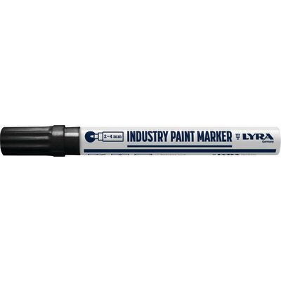 Marqueur peinture noir - Lyra