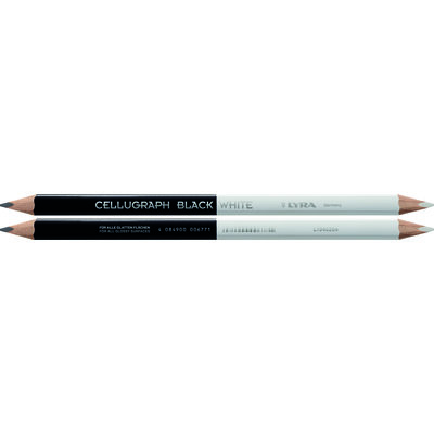 Crayon marquage Cellugraph - Lyra - Noir & blanc