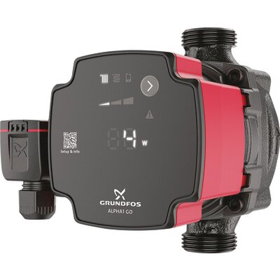 Circulateur - Alpha1 GO 15-80 - GRUNDFOS - Entraxe 130 mm - 1"