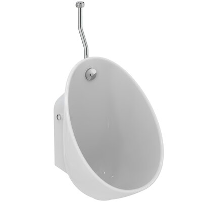 Pack urinoir - PORCHER - 290x315x550mm - Finition blanc brillant - Sans bonde