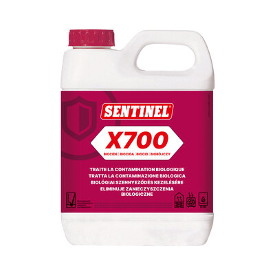 Biocide X700 - SENTINEL - Traitement anti-contamination biologique - 1 L