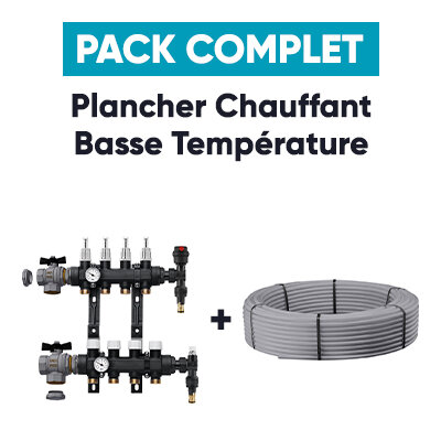 Pack plancher chauffant 60/70 m²