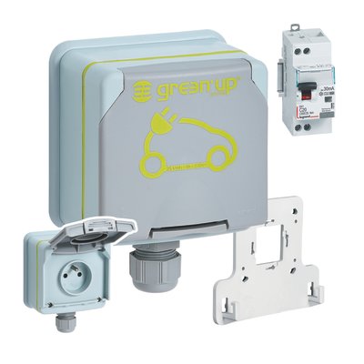 Prise pour véhicule électrique - Green'up - Legrand - 2P + T - 230 V