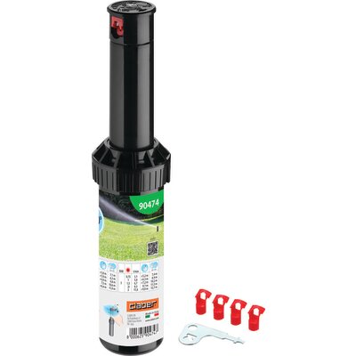 Arroseur à Turbine de Moyenne Portée - CLABER - 5 buses interchangeables