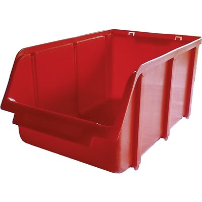 Bac de rangement - TOOD - Rouge - 33 x 20,5 x 15,5 cm