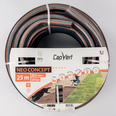 Tuyau d'arrosage - Néo Concept - Capvert - Ø 25 mm - L. 25 m