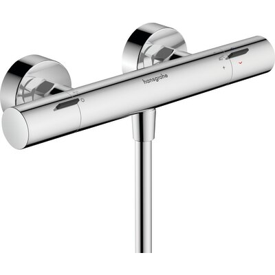 Mitigeur thermostatique douche - Ecostat Fine - HANSGROHE - 17 l/min