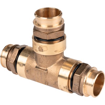 Raccord Té - Decayeux - PLT - Spécial gaz naturel - Clap - 20x20x20