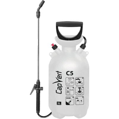 Pulvérisateur - C5 - Capvert - A pression préalable - 5 l - Joint NBR