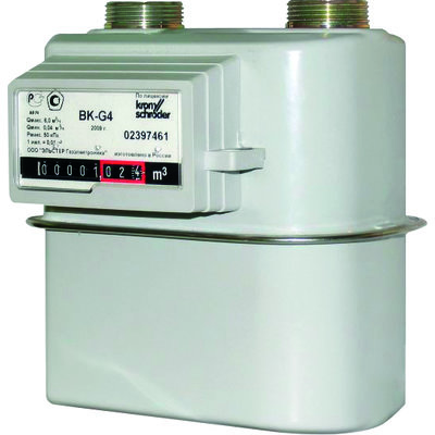 Compteur volumétrique à membranes - CLESSE - G4 BP/MP - 500 mbar