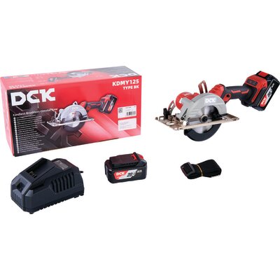 Scie circulaire sans fil - DCK - 20 V - Moteur Brushless - 125 mm