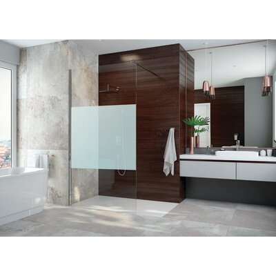 Paroi de douche fixe - Open 2 - LEDA - H. 200 cm - l. 98-100 cm
