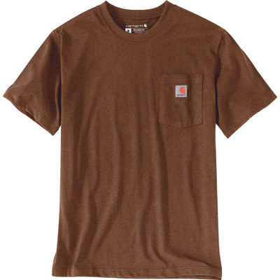 T-shirt - Workwear Pocket - Carhartt - Camel - Homme - Taille L